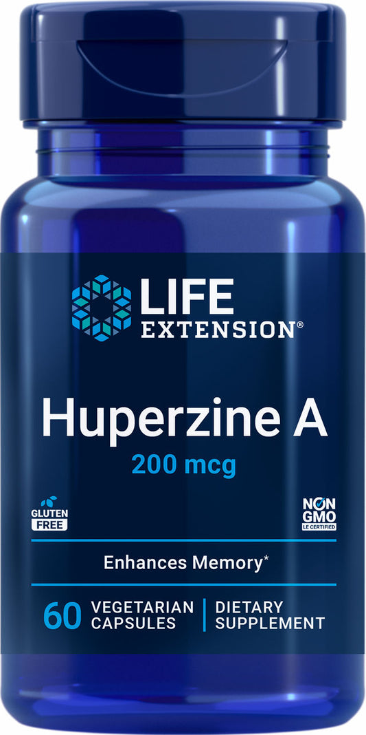 Huperzine A 200 mcg, 60 vegetarian capsules #1527