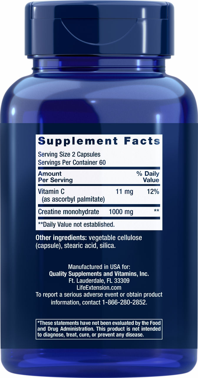 Creatine Capsules 120 capsules #1529