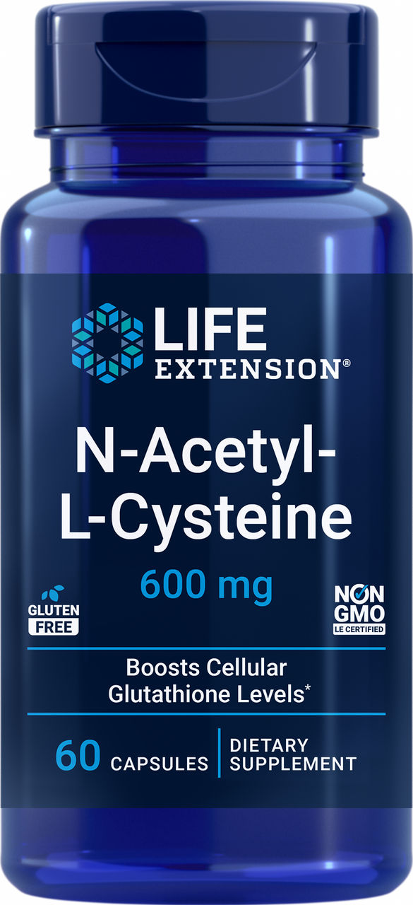 N Acetyl L Cysteine (NAC) 600 mg, 60 capsules #1534