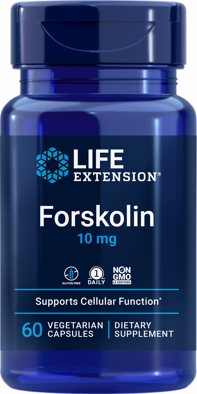 Forskolin 10 mg, 60 vegetarian capsules #1544