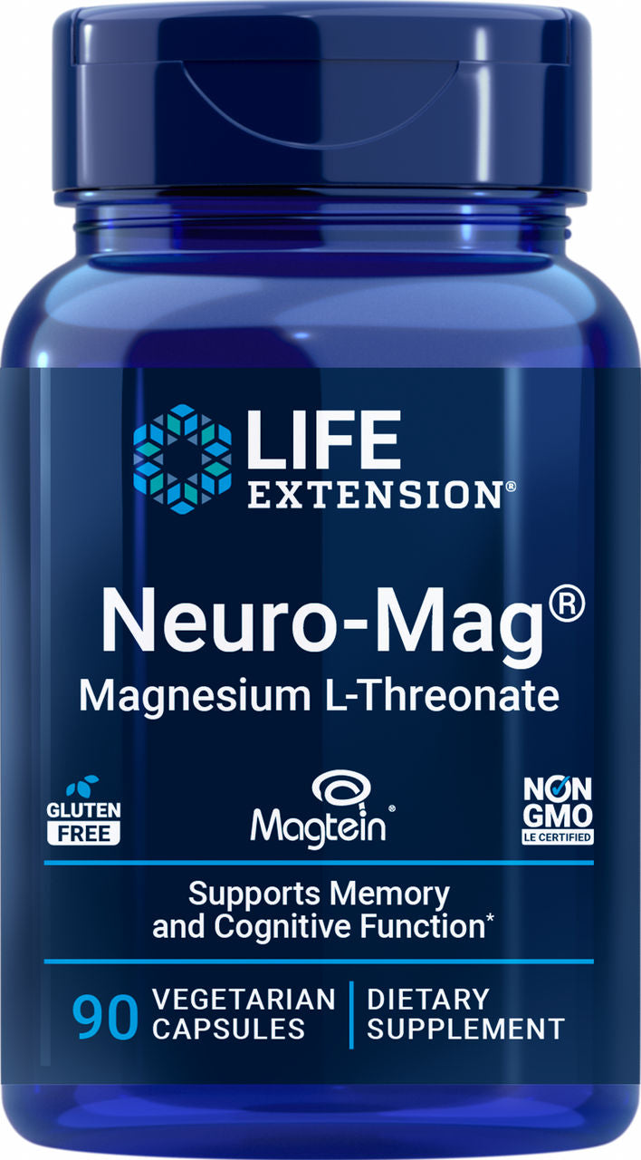 Neuro Mag® Magnesium L-Threonate 90 vegetarian capsules #1603