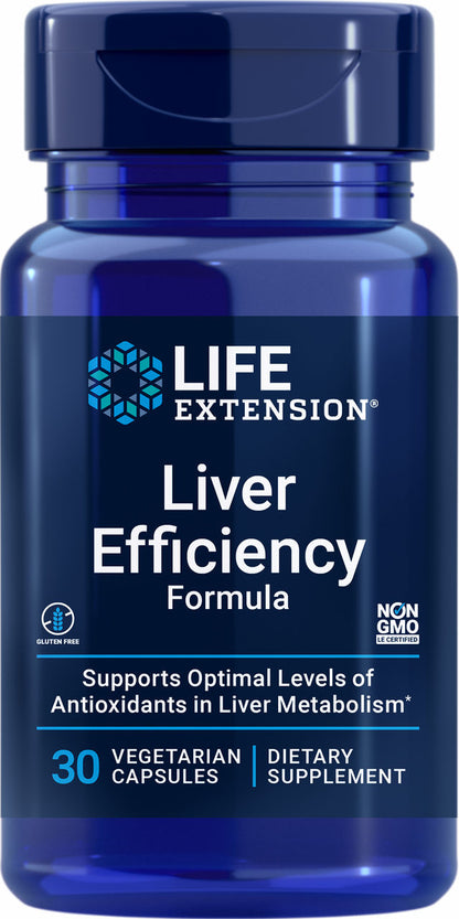 Liver Efficiency Formula 30 vegetarian capsules #1608