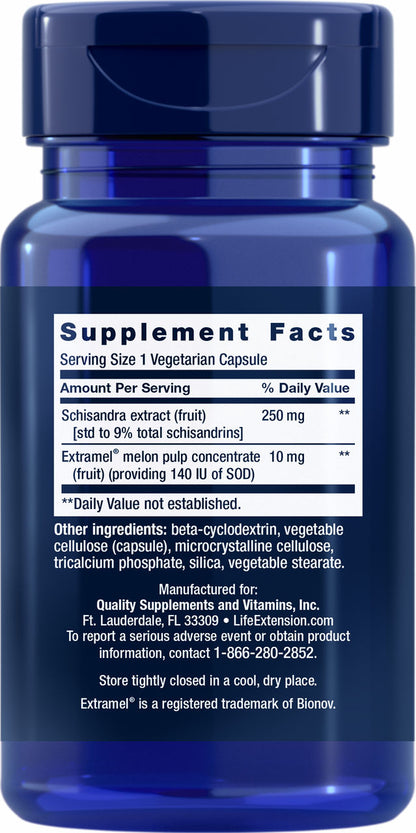 Liver Efficiency Formula 30 vegetarian capsules #1608