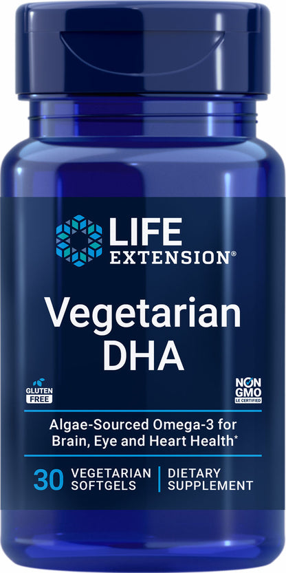 Vegetarian DHA 30 vegetarian softgels #1640