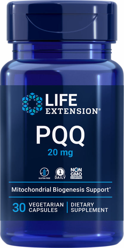 PQQ Caps 20 mg, 30 vegetarian capsules #1647