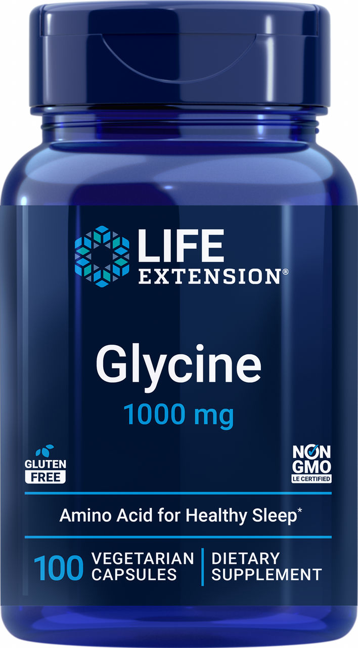 Glycine 1000 mg, 100 vegetarian capsules #1669