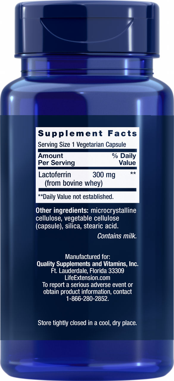 Lactoferrin Caps 60 vegetarian capsules #1681