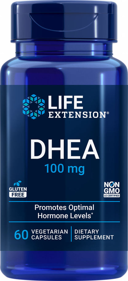 DHEA 100 mg, 60 vegetarian capsules #1689