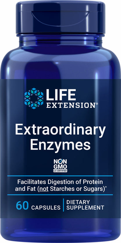 Extraordinary Enzymes 60 capsules #1706