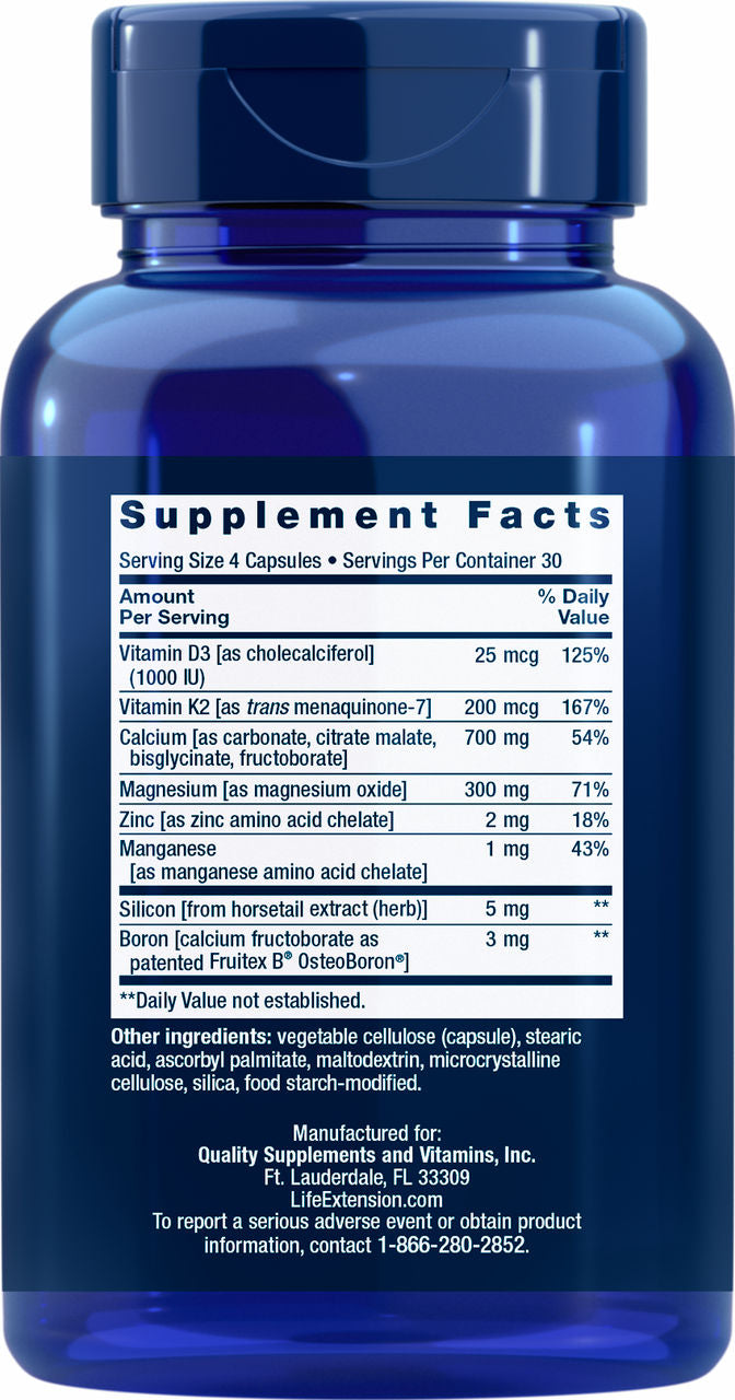 Bone Restore with Vitamin K2 120 capsules #1727