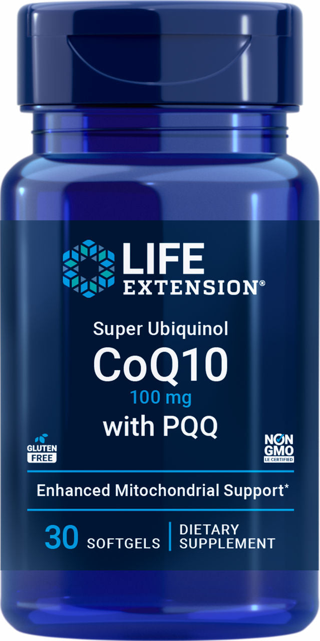 Super Ubiquinol CoQ10 with PQQ 100 mg, 30 softgels #1733