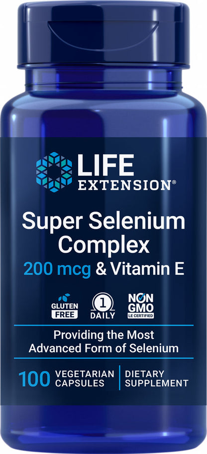 Super Selenium Complex 200 mcg, 100 vegetarian capsules #1778