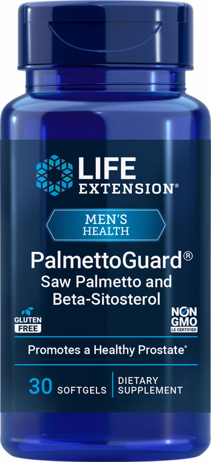 PalmettoGuard® Saw Palmetto and Beta-Sitosterol 30 softgels #1789