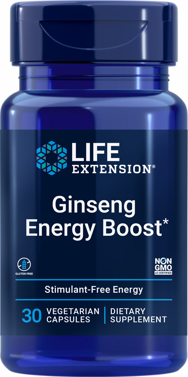 Ginseng Energy Boost 30 vegetarian capsules #1805
