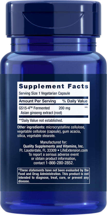 Ginseng Energy Boost 30 vegetarian capsules #1805