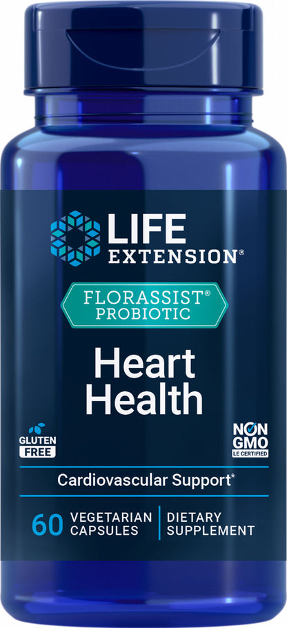 FLORASSIST® Heart Health 60 vegetarian capsules #1821