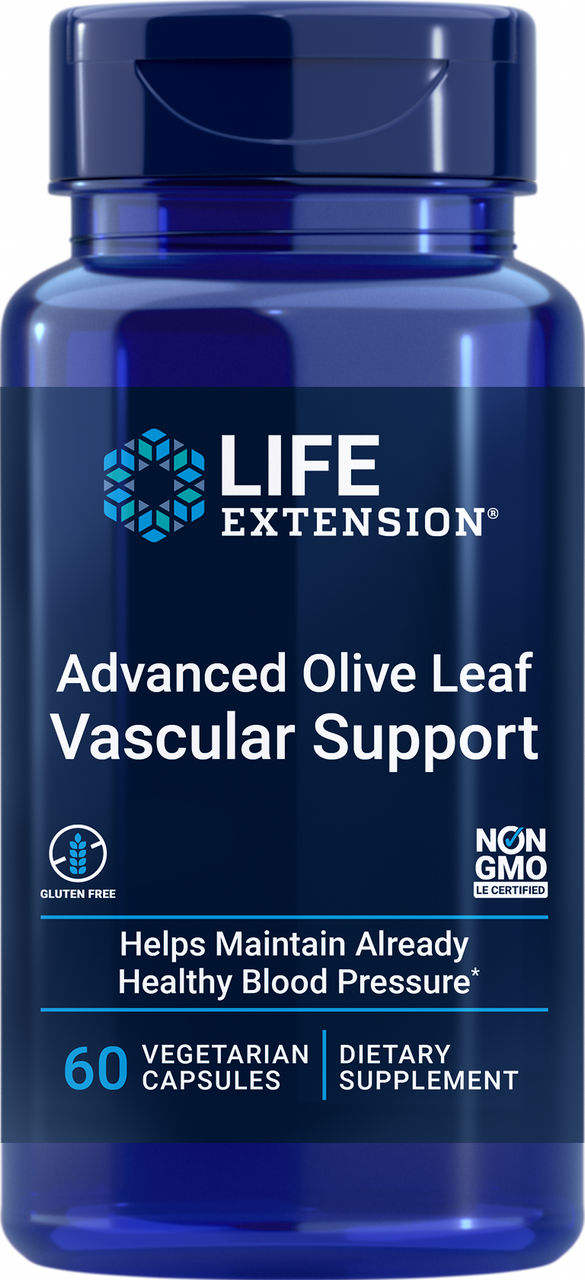 Advanced Olive Leaf Vascular Support 60 vegetarian capsules #1824