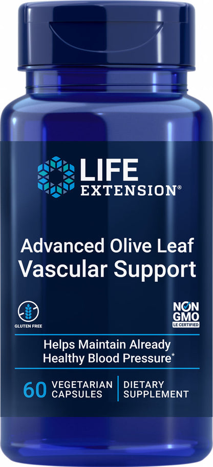 Advanced Olive Leaf Vascular Support 60 vegetarian capsules #1824