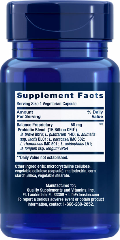 FLORASSIST® Balance 30 liquid vegetarian capsules #1825