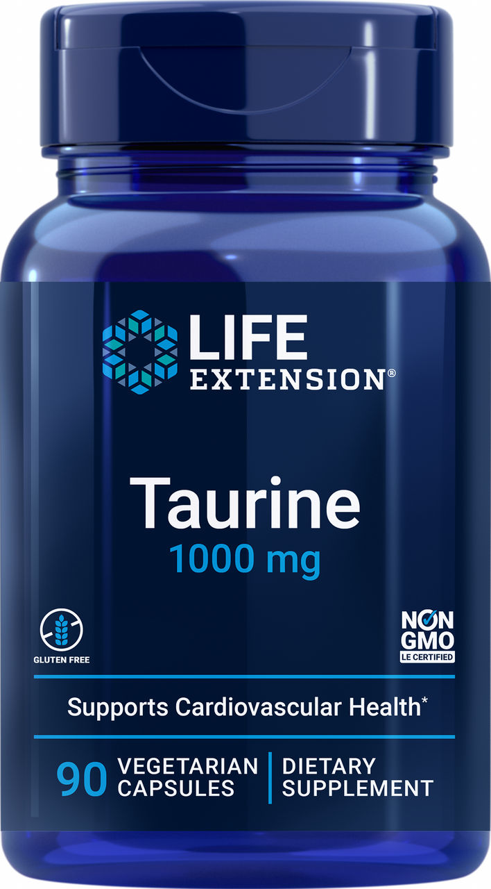 Taurine 1000 mg, 90 vegetarian capsules #1827