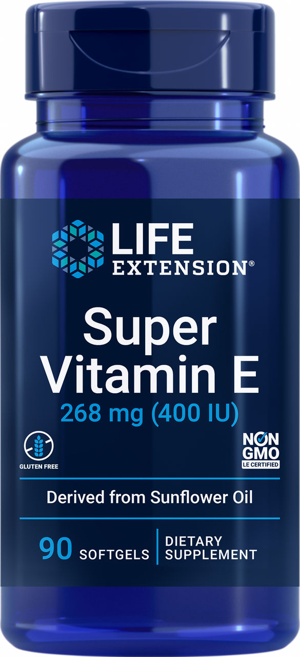Super Vitamin E 268 mg (400 IU), 90 softgels #1863