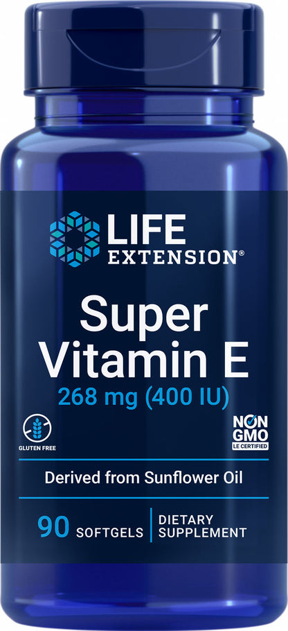 Super Vitamin E 268 mg (400 IU), 90 softgels #1863