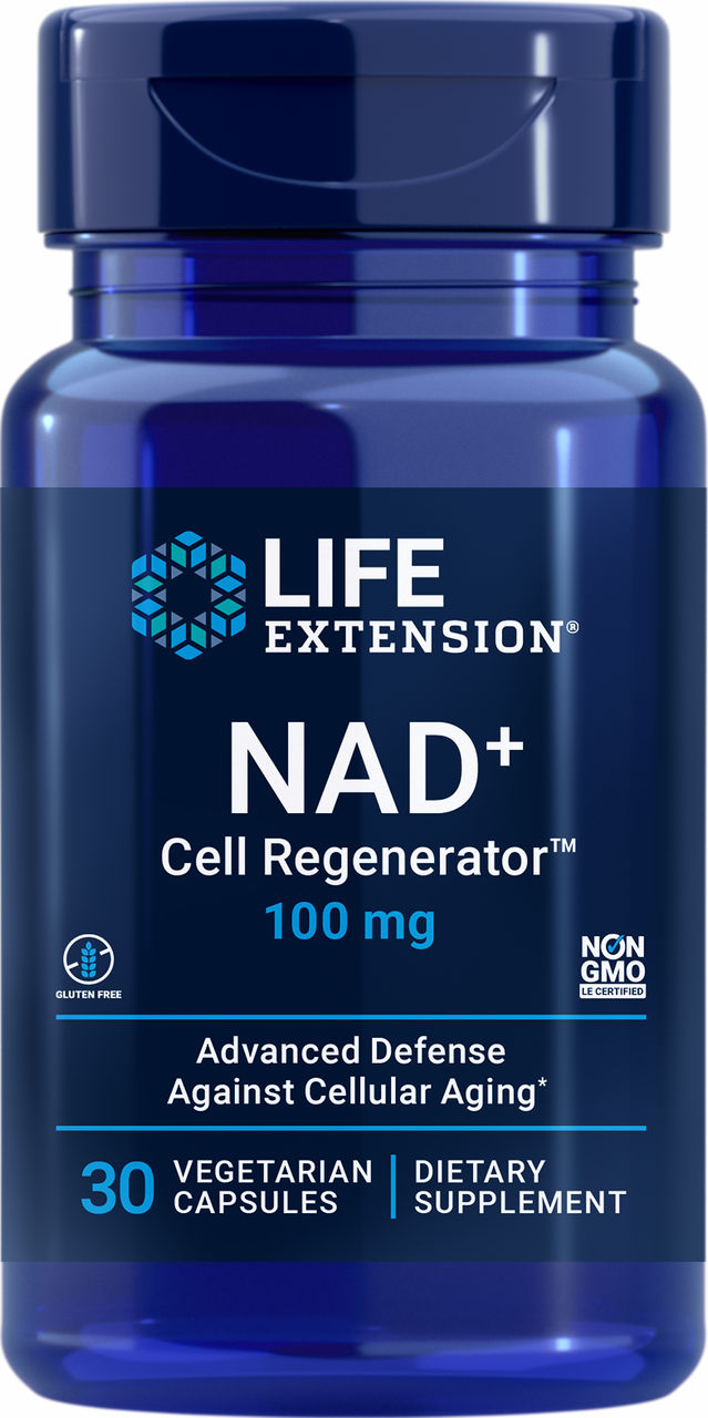 NAD+ Cell Regenerator™ Nicotinamide Riboside 100 mg, 30 vegetarian capsules #1904