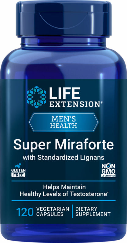 Super Miraforte with Standardized Lignans 120 vegetarian capsules #1940