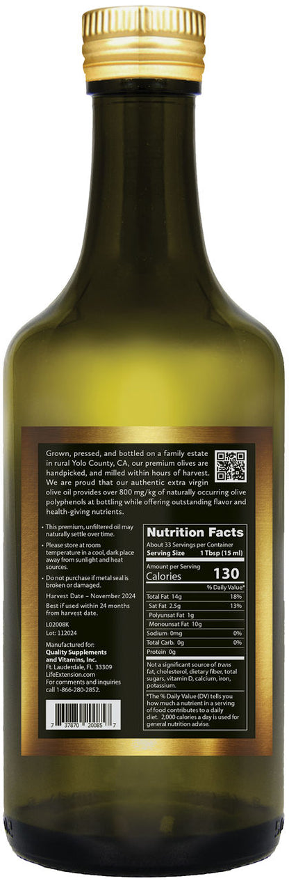 California Estate Extra Virgin Olive Oil 500 ml #2008