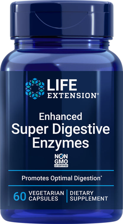 Enhanced Super Digestive Enzymes 60 vegetarian capsules #2021