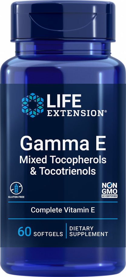 Gamma E Mixed Tocopherols & Tocotrienols 60 softgels #2070