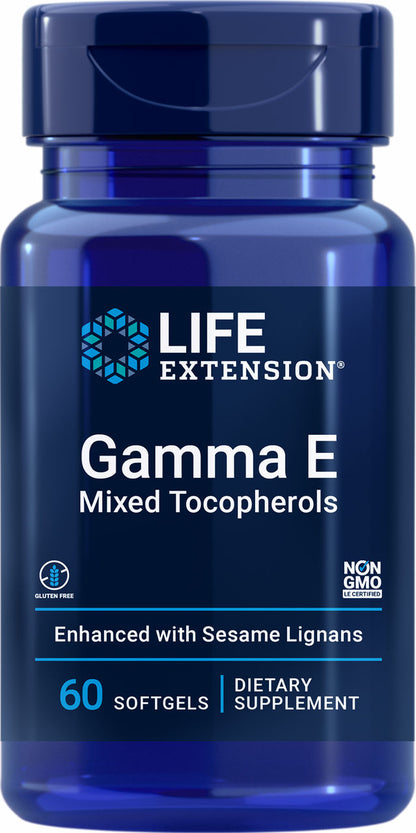Gamma E Mixed Tocopherols 60 softgels #2075