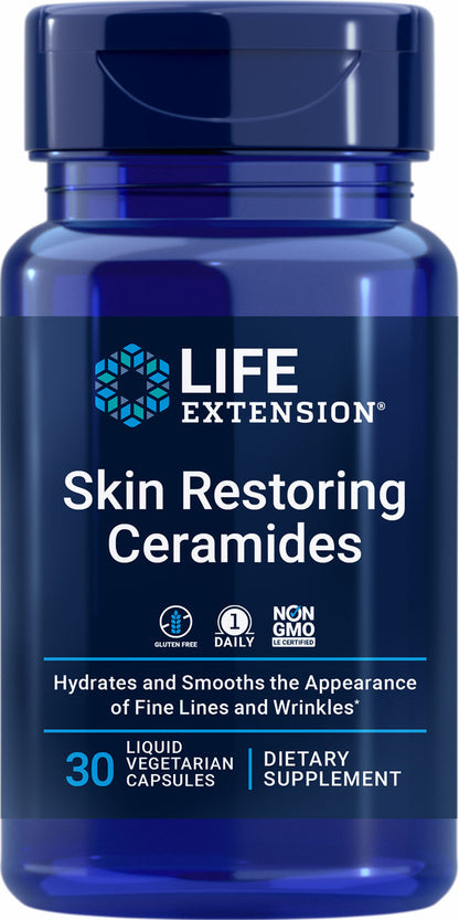 Skin Restoring Ceramides 30 liquid vegetarian capsules #2096