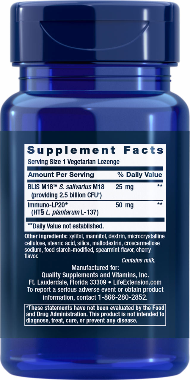 FLORASSIST® Oral Hygiene 30 vegetarian lozenges #2120