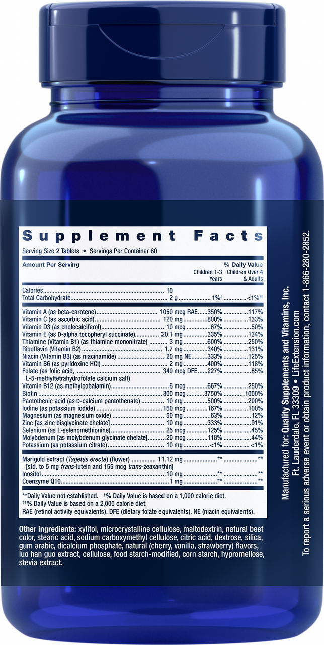 Children's Formula Life Extension Mix™ 120 chewable tablets #2199