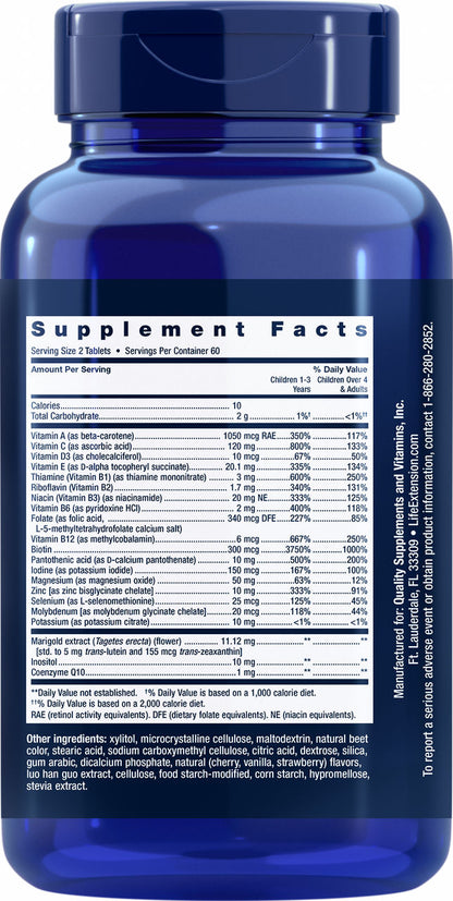 Children's Formula Life Extension Mix™ 120 chewable tablets #2199
