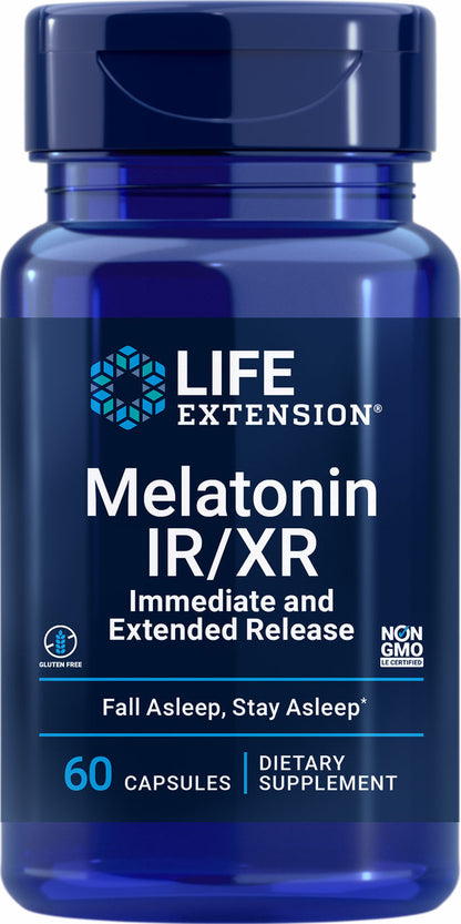 Melatonin IR/XR 60 capsules #2201