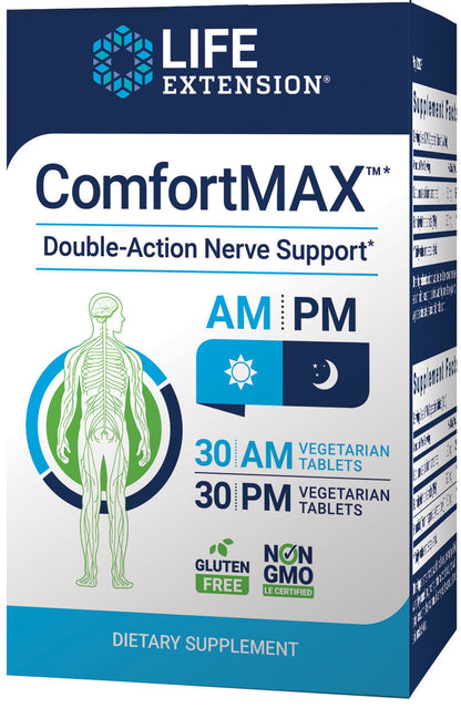 ComfortMAX™ 60 AM/PM vegetarian tablets #2202