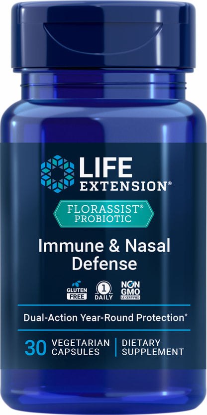 FLORASSIST® Immune & Nasal Defense 30 vegetarian capsules #2208