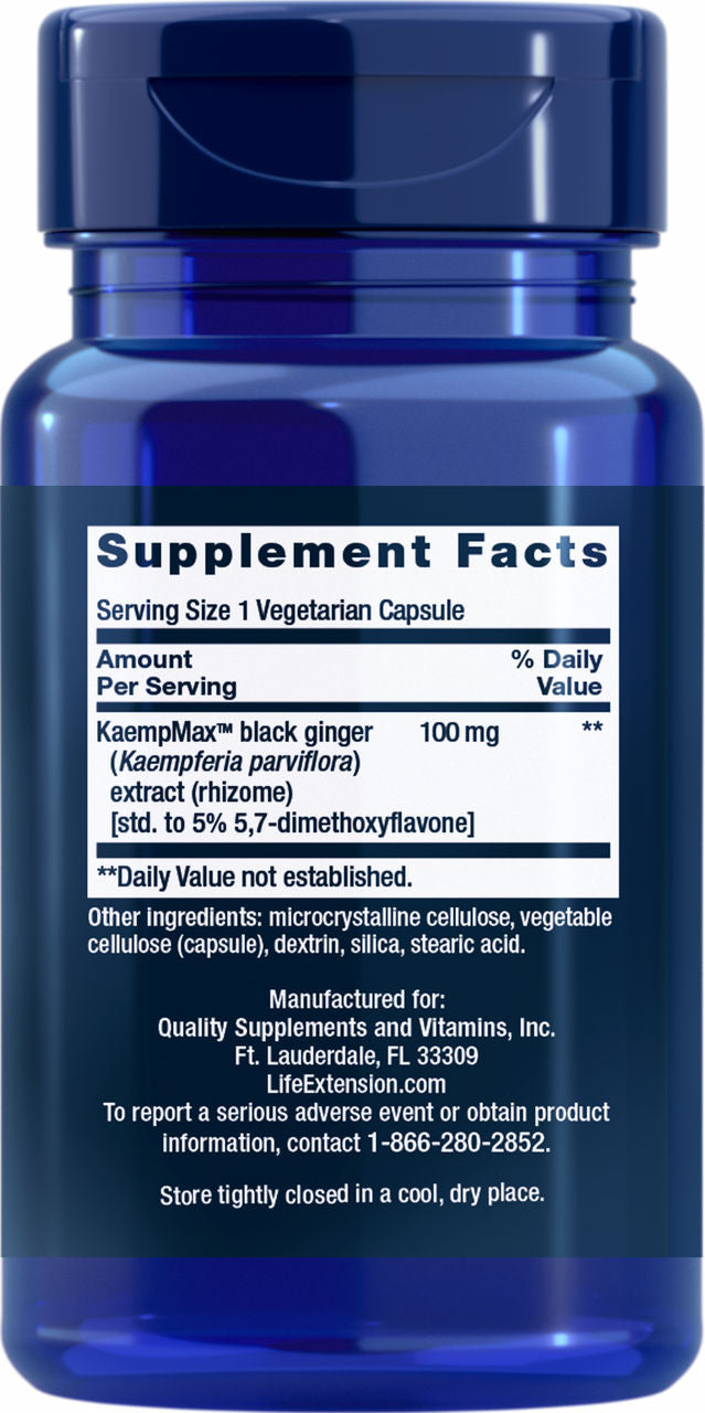 Male Vascular Sexual Support 30 vegetarian capsules #2209