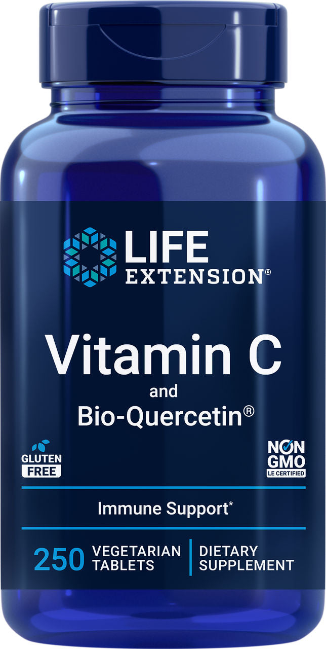 Vitamin C and Bio-Quercetin 250 vegetarian tablets #2227