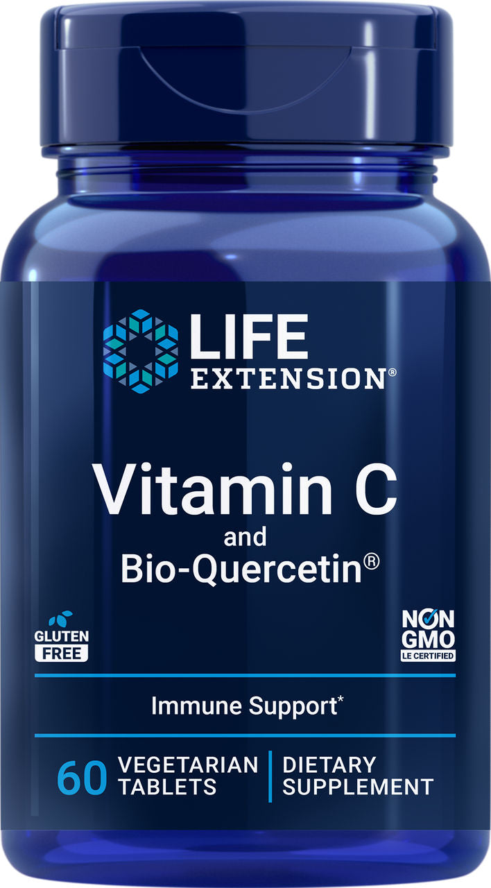 Vitamin C and Bio-Quercetin 60 vegetarian tablets #2228