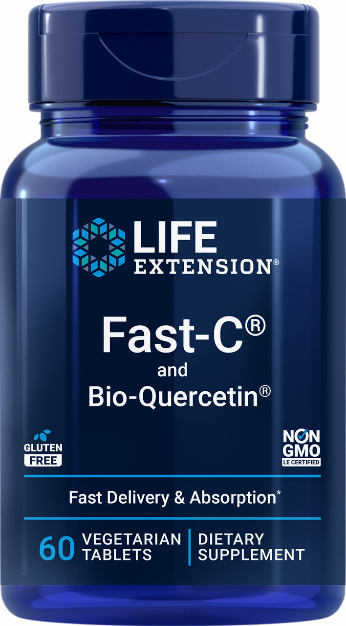 Fast C® and Bio-Quercetin Phytosome 60 vegetarian tablets #2229