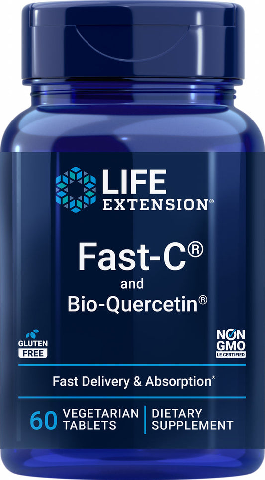 Fast C® and Bio-Quercetin Phytosome 60 vegetarian tablets #2229