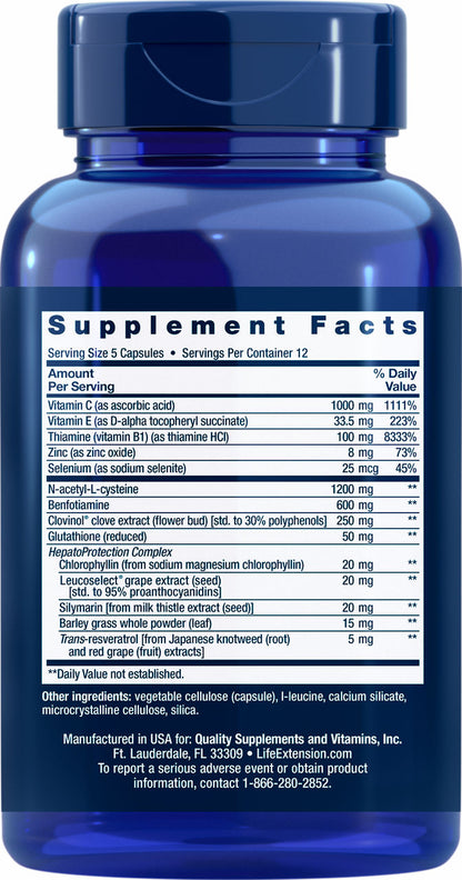 Anti Alcohol Complex 60 capsules #2240