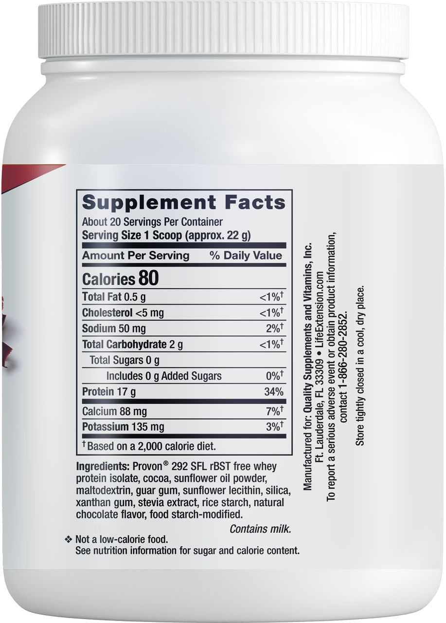 Wellness Code® Whey Protein Isolate (Chocolate) 437 grams #2243C