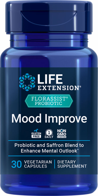 FLORASSIST® Mood Improve 30 vegetarian capsules #2250