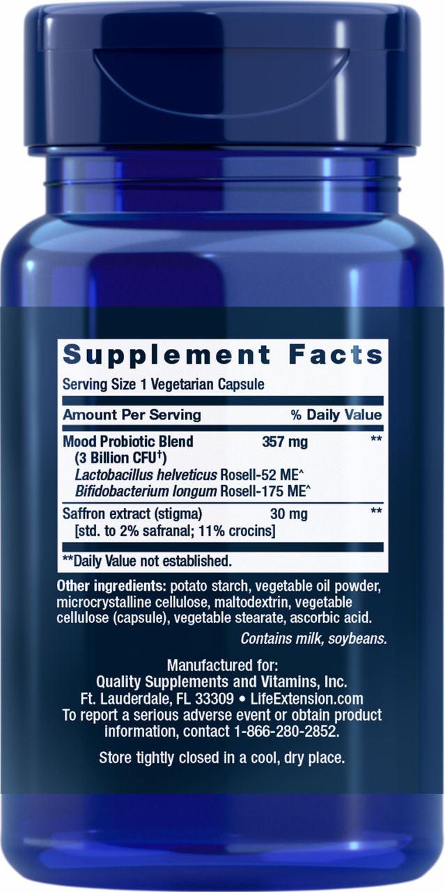 FLORASSIST® Mood Improve 30 vegetarian capsules #2250