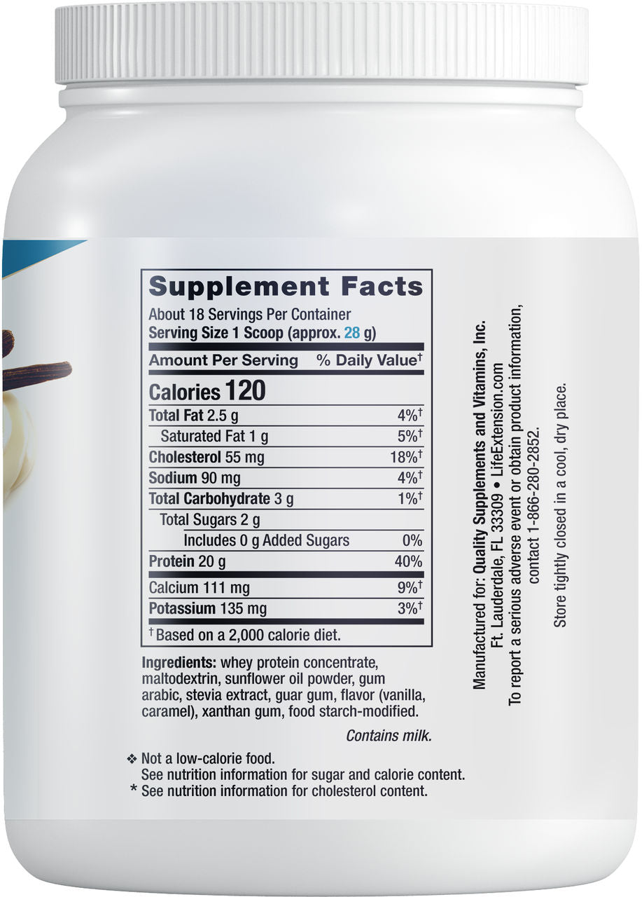 Wellness Code® Whey Protein Concentrate (Vanilla) 500 grams #2260