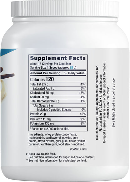 Wellness Code® Whey Protein Concentrate (Vanilla) 500 grams #2260